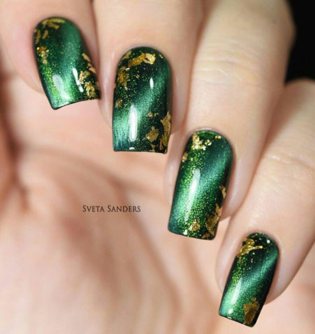 Gold Polish Green Ideas