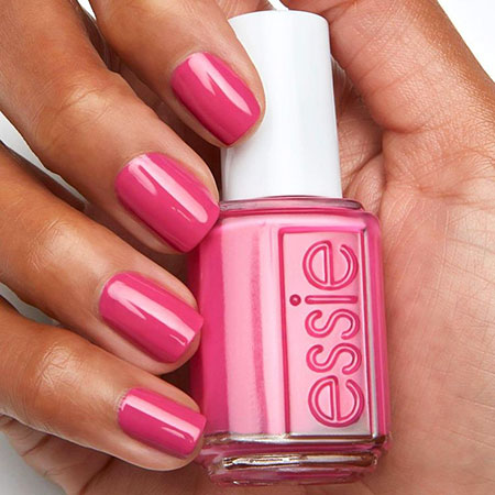 Fuchsia Nails, Essie Manicure Polish Summer