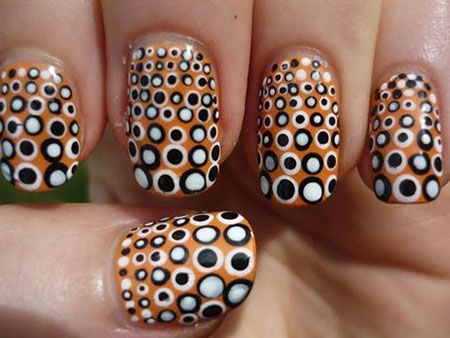 Dotted Art, Polka Dots Dot Manicure