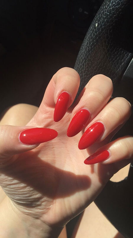 Red Manicure Team Double