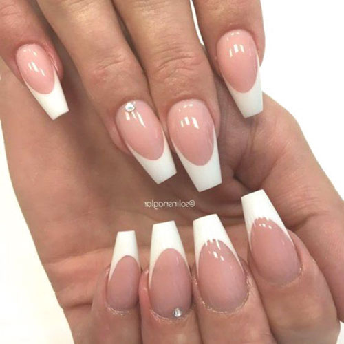 French Coffin Nails
